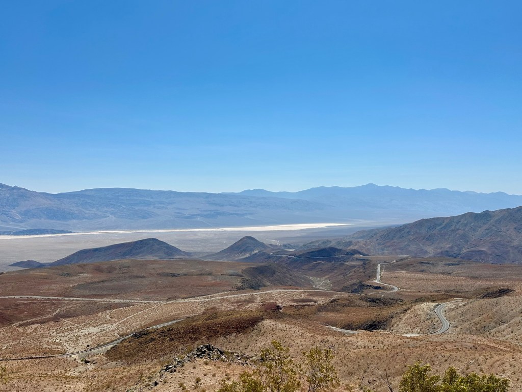 Father Crowley Vista Point in Death Valley National Park, California. Picture by Happy Vegan Campers.