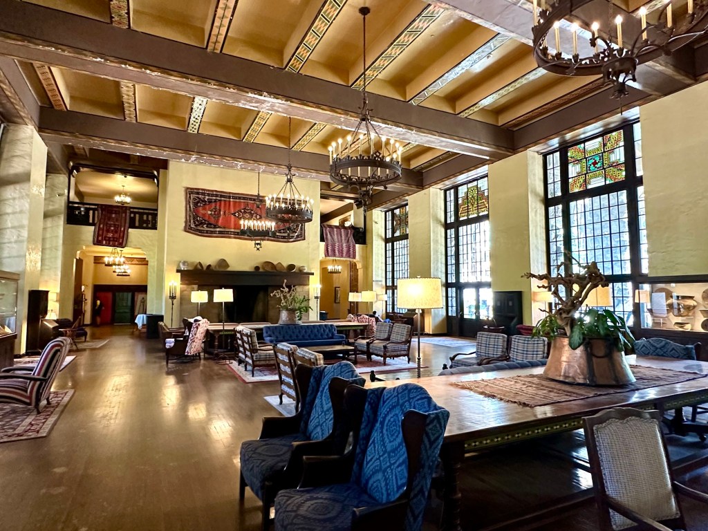 The Ahwahnee Hotel in Yosemite National Park, California. Picture by Happy Vegan Campers.