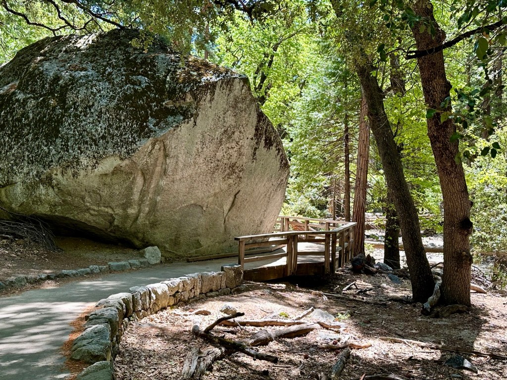 Path to Yosemite Falls in Yosemite National Park, California. Picture by Happy Vegan Campers.