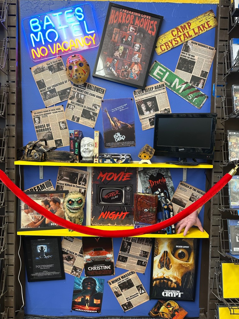 Last Blockbuster in the world in Bend, Oregon. Picture by Happy Vegan Campers.