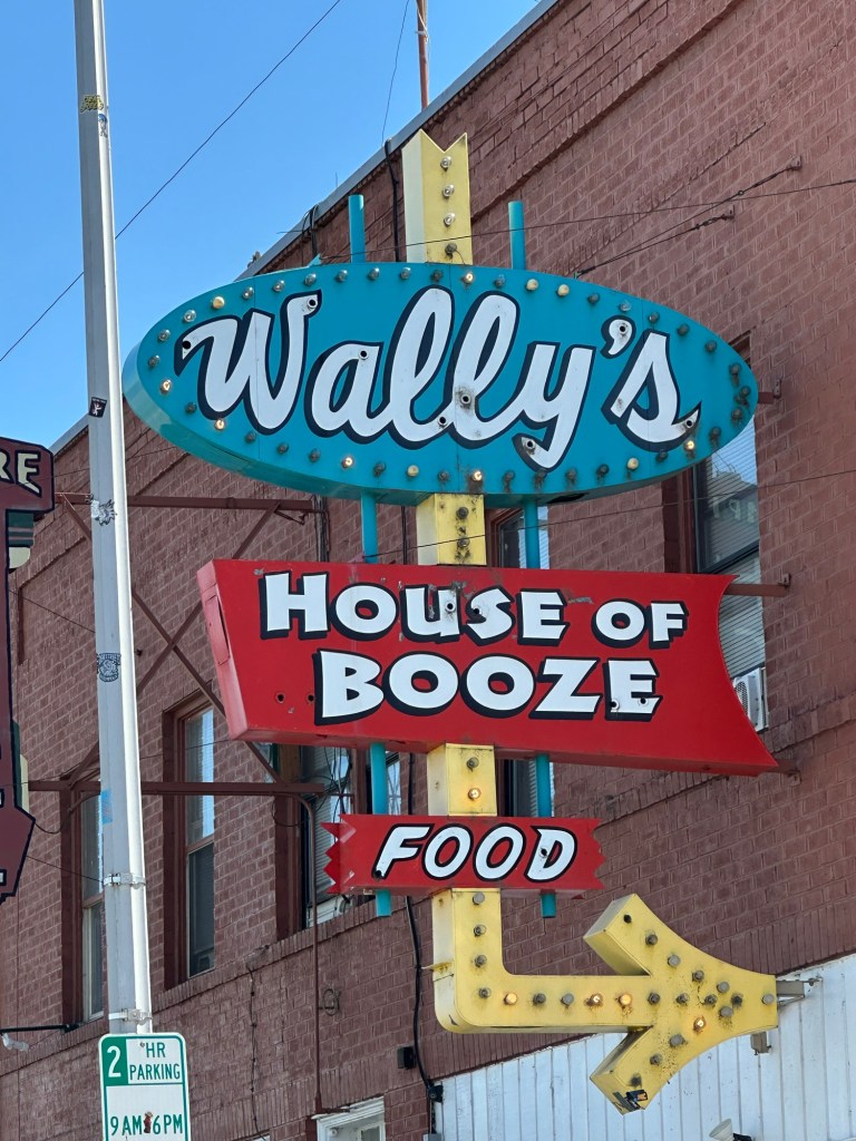 Wally’s House of Booze in Wenatchee, Washington. Picture by Happy Vegan Campers.