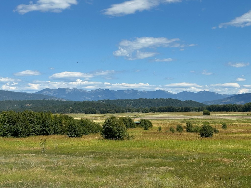 Wild Horse Scenic Byway of the International Selkirk Loop in Idaho. Picture by Happy Vegan Campers.