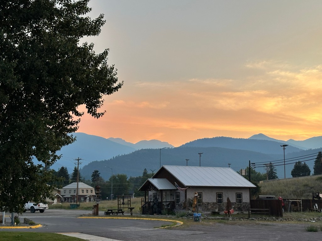 Downtown Libby, Montana. Picture by Happy Vegan Campers.