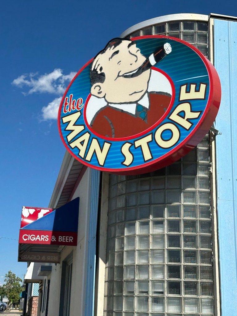 The Man Store in Helena, Montana, USA. Picture by Happy Vegan Campers.