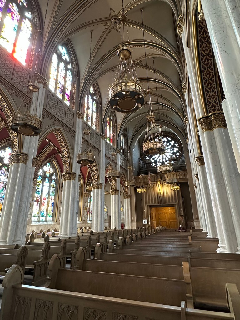 Cathedral of of Saint Helena in Helena, Montana, USA. Picture by Happy Vegan Campers.