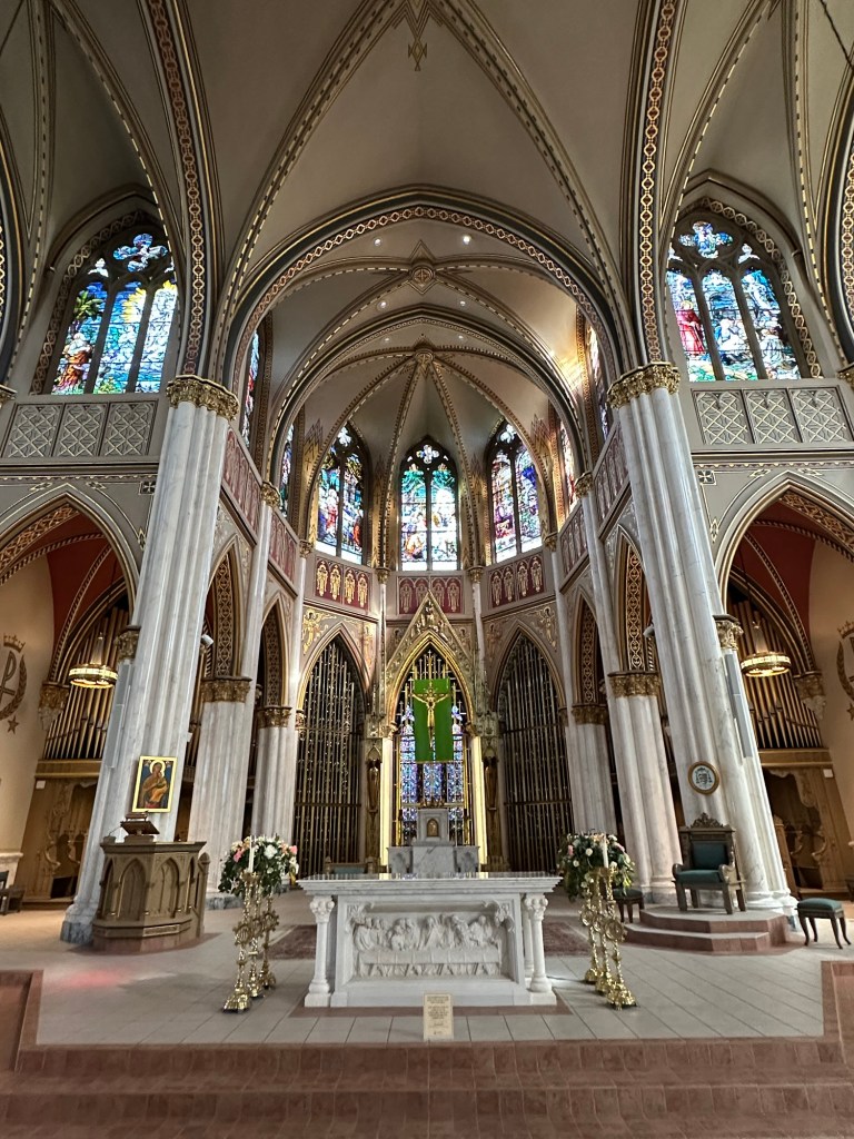 Cathedral of of Saint Helena in Helena, Montana, USA. Picture by Happy Vegan Campers.