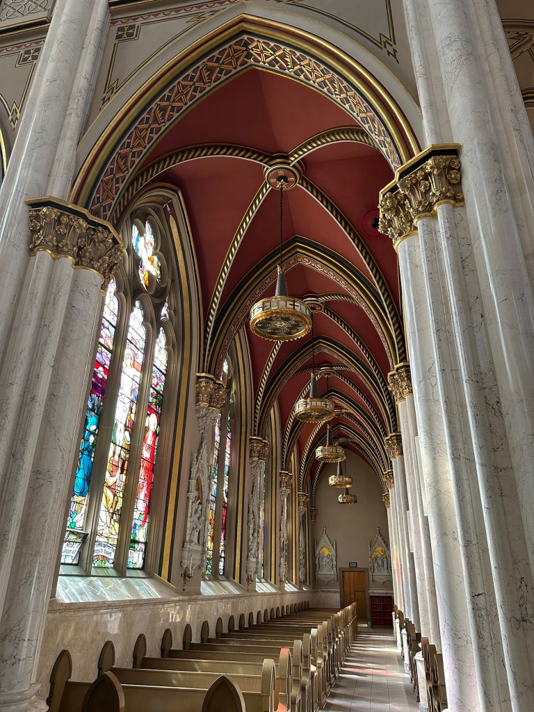 Cathedral of of Saint Helena in Helena, Montana, USA. Picture by Happy Vegan Campers.