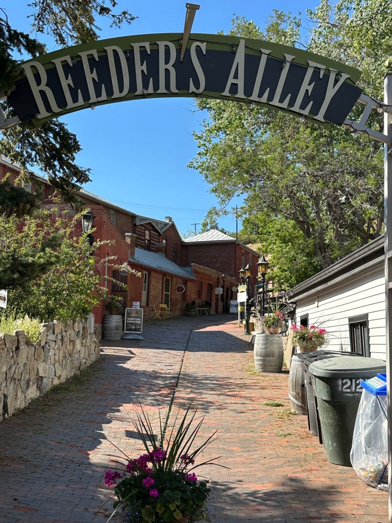 Reeder's Alley in Helena, Montana, USA. Picture by Happy Vegan Campers.