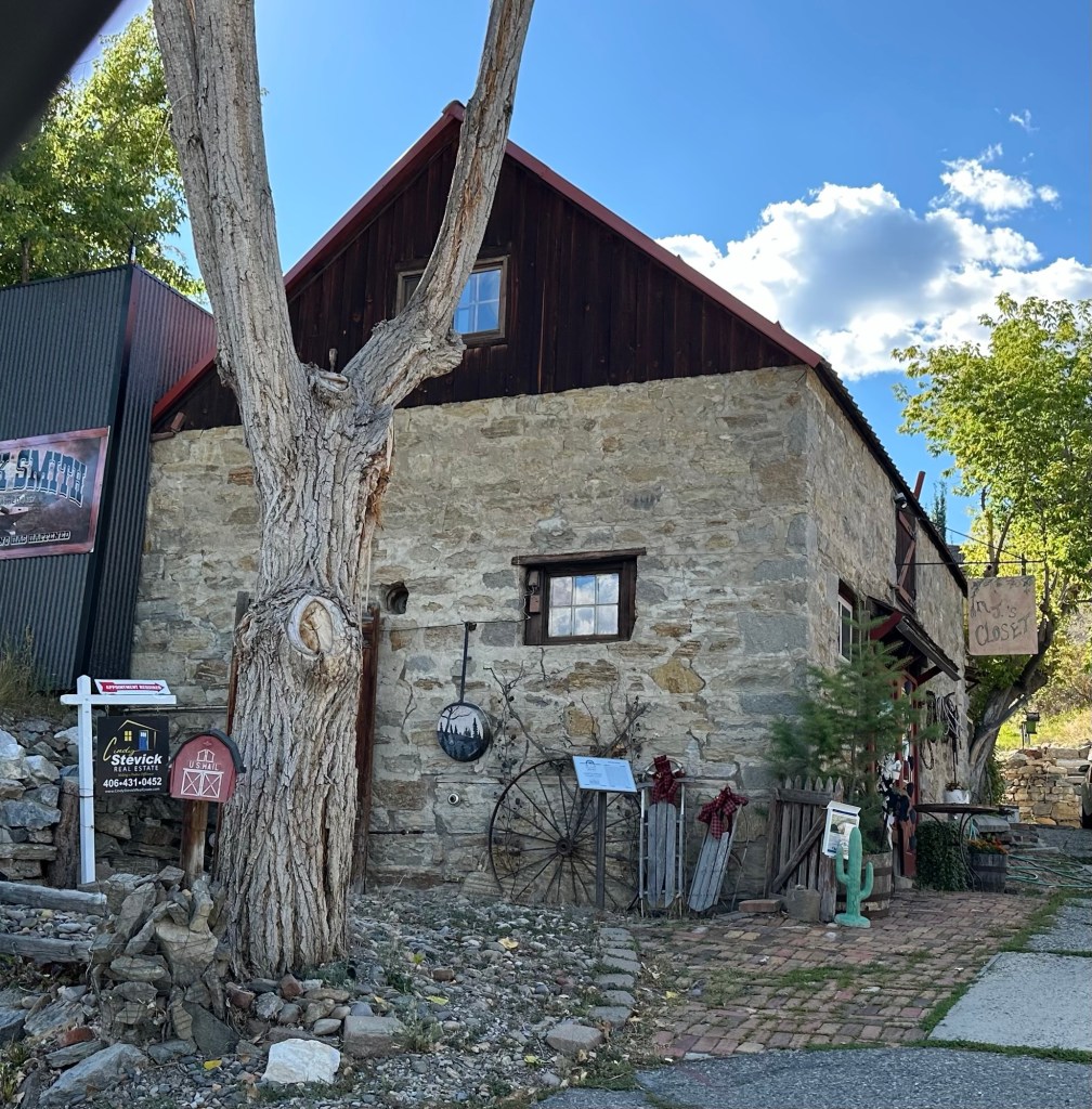 Reeder's Alley in Helena, Montana, USA. Picture by Happy Vegan Campers.