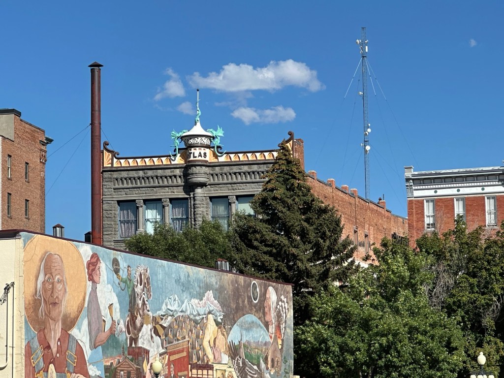 Downtown Helena, Montana, USA. Picture by Happy Vegan Campers.