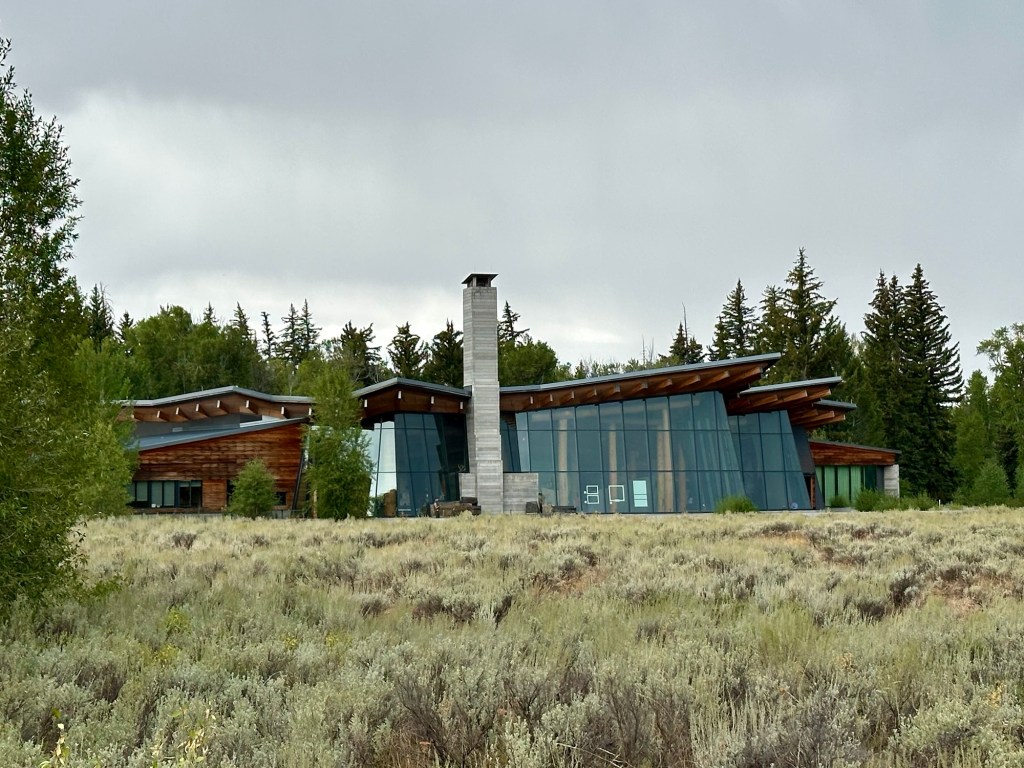 Teton National Park Visitor Center in Moose, Wyoming, USA