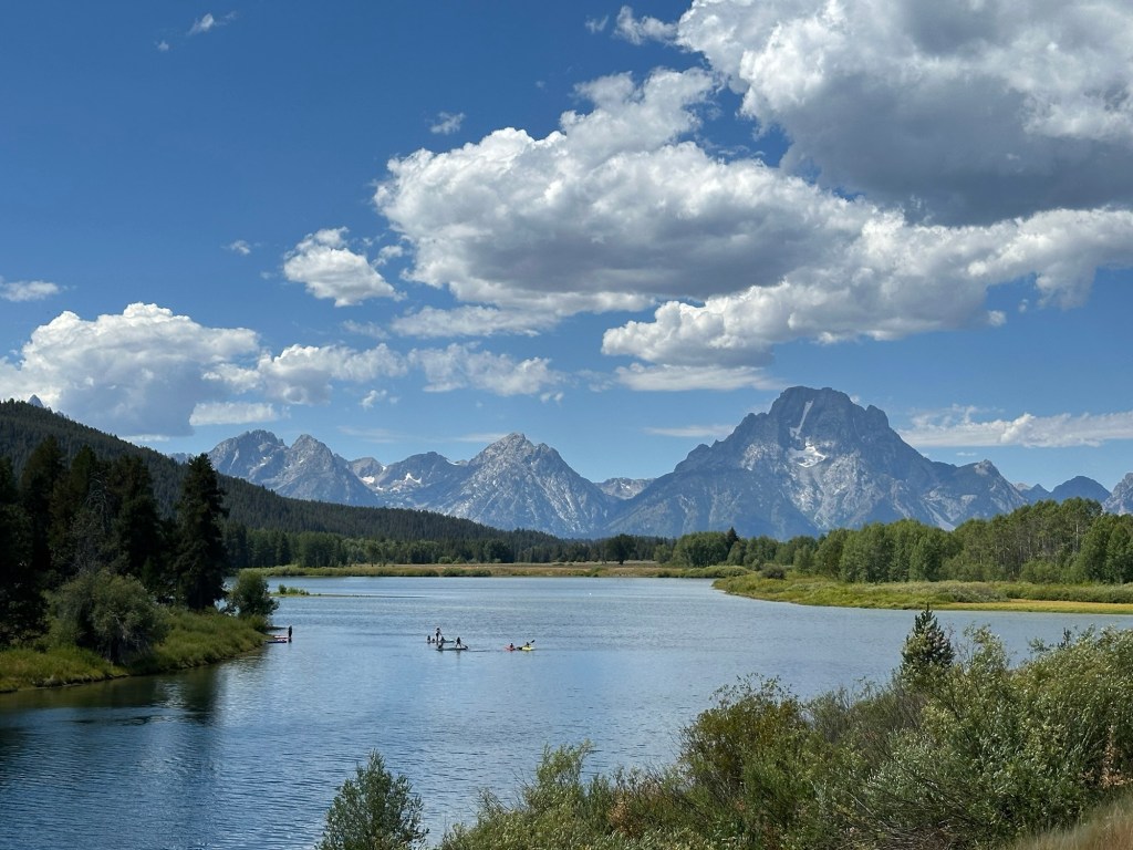 Oxbow Bend in Grand Teton National Park in Wyoming, USA.