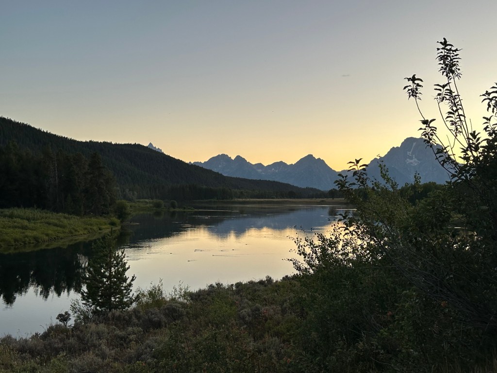 Oxbow Bend in Grand Teton National Park in Wyoming, USA.