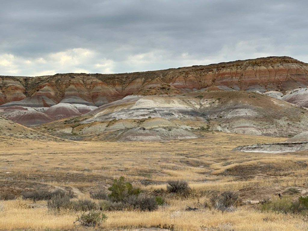 View on Red Gulch Scenic Byway in Shell, Wyoming, USA.