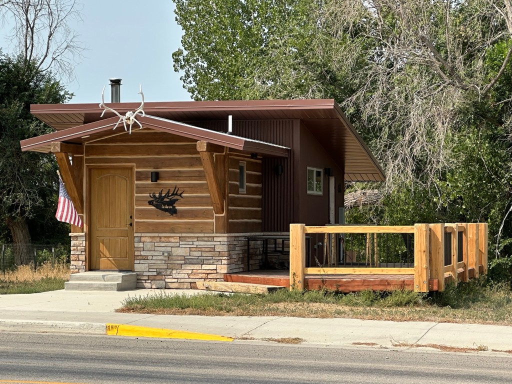 Home in Shell, Wyoming, USA.
