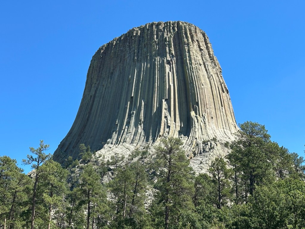 Devils Tower National Monument in Wyoming, USA.