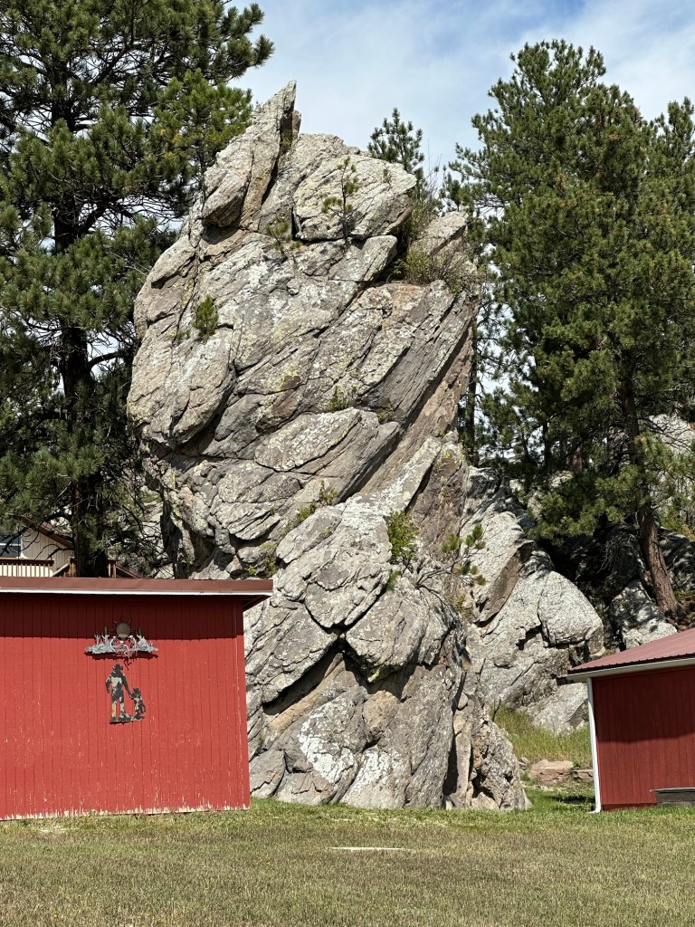 Bear Rock in Custer, South Dakota, USA.