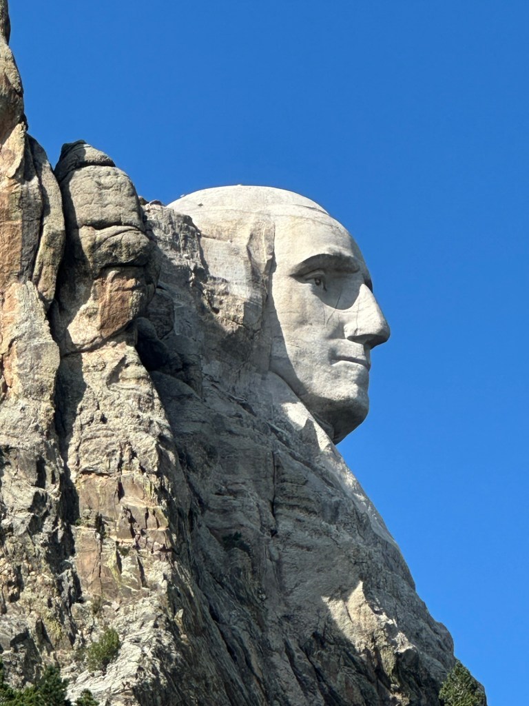 Mount Rushmore National Memorial in Keystone, South Dakota, USA.