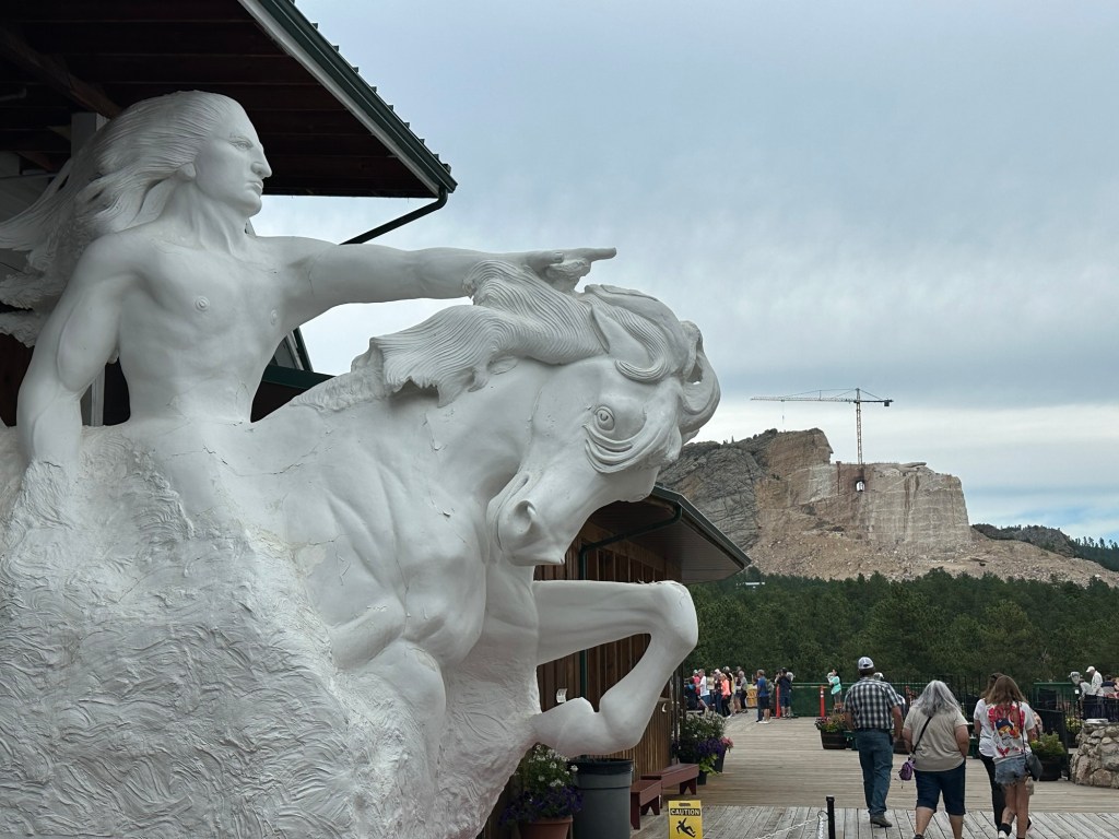 Indian Museum of North America at Crazy Horse Memorial in Crazy Horse, South Dakota, USA.