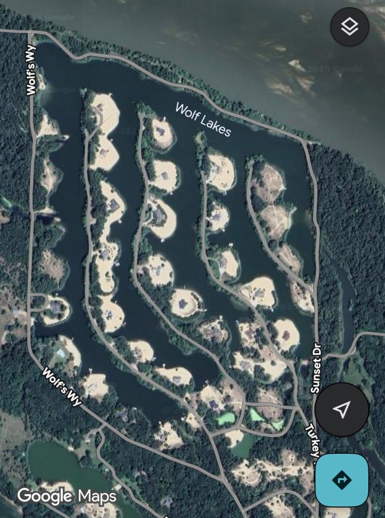 Weird neighborhood in Morse Bluff, Nebraska, USA. 