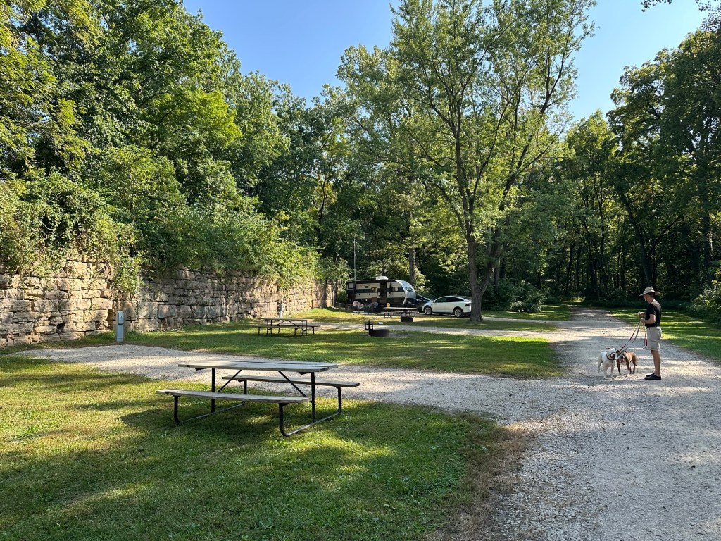 Cedar Valley County Park in West Branch, Iowa, USA.