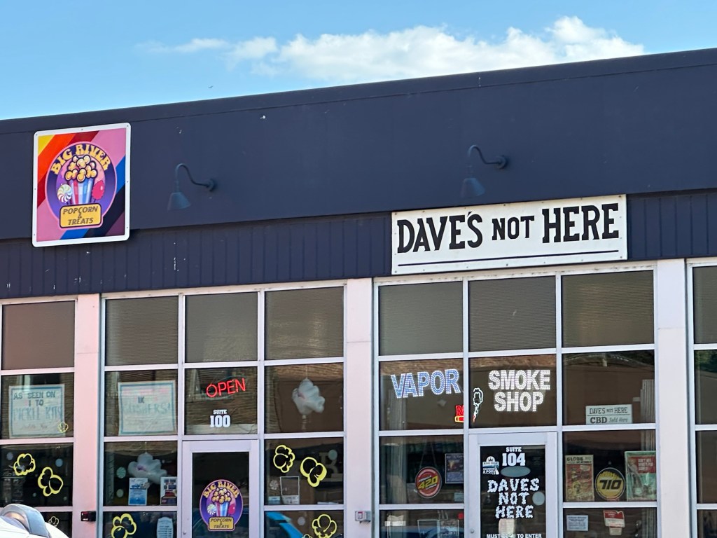 Shop in Burlington, Iowa, USA.