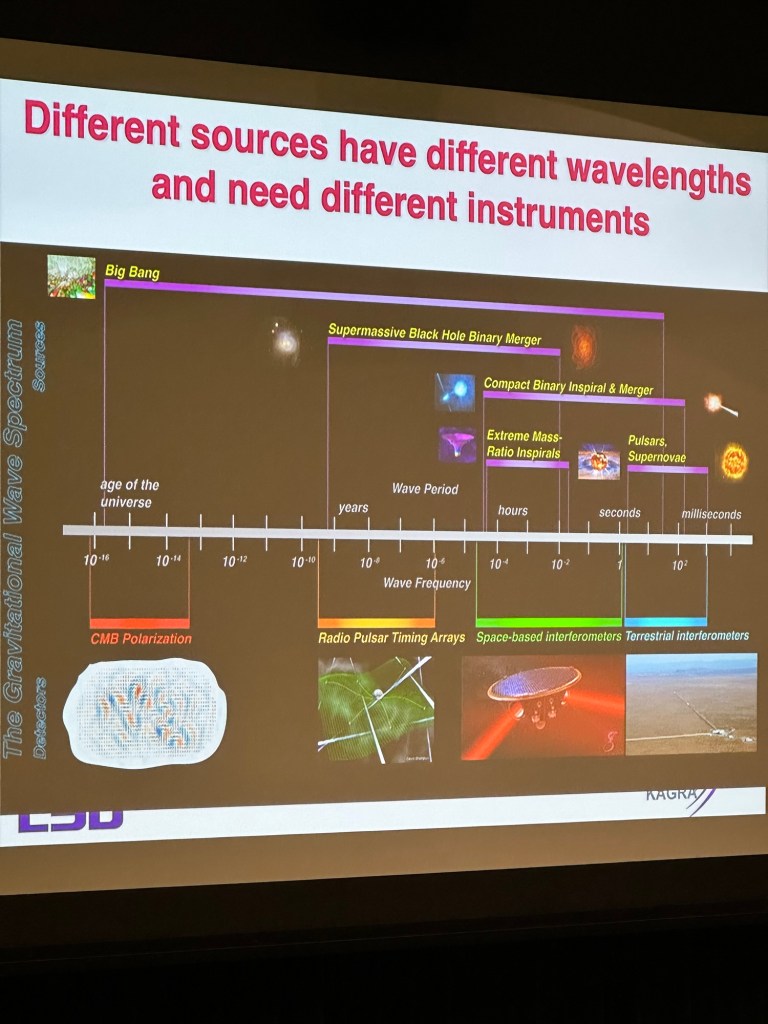 Gabriela González, PhD presentation at Rackham Auditorium at University of Michigan in Ann Arbor, Michigan, USA