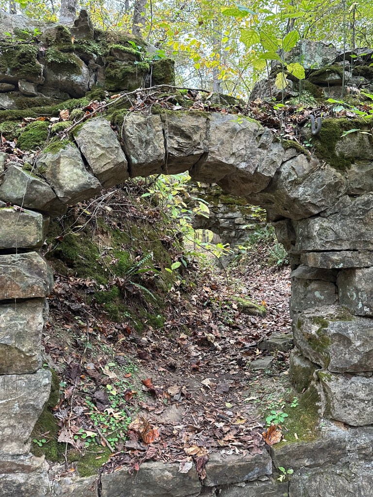 Remains of coke oven at Coke Oven Museum in Dunlap, Tennessee, USA.