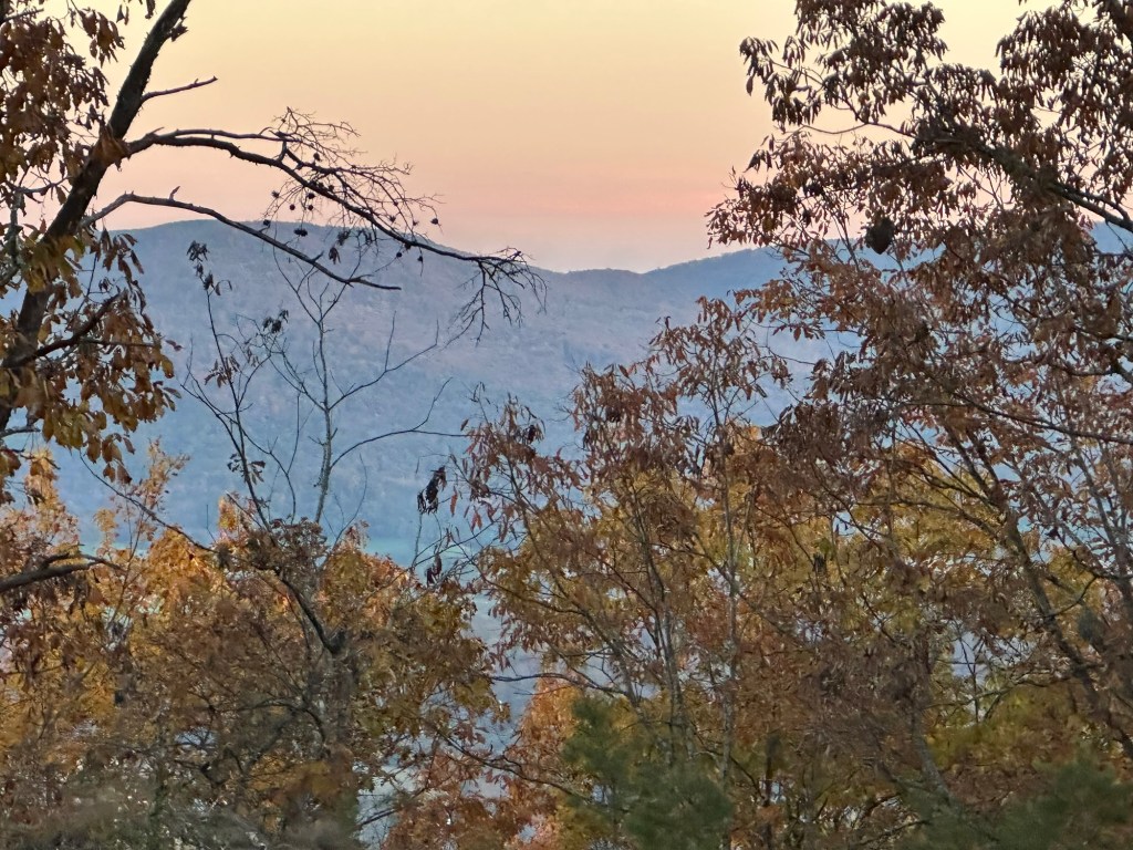 Sunset over Sequatchie Valley in Dunlap, Tennessee, USA.