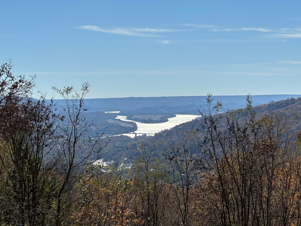 View from Jasper Highlands Gated Community in Jasper, Tennessee, USA.